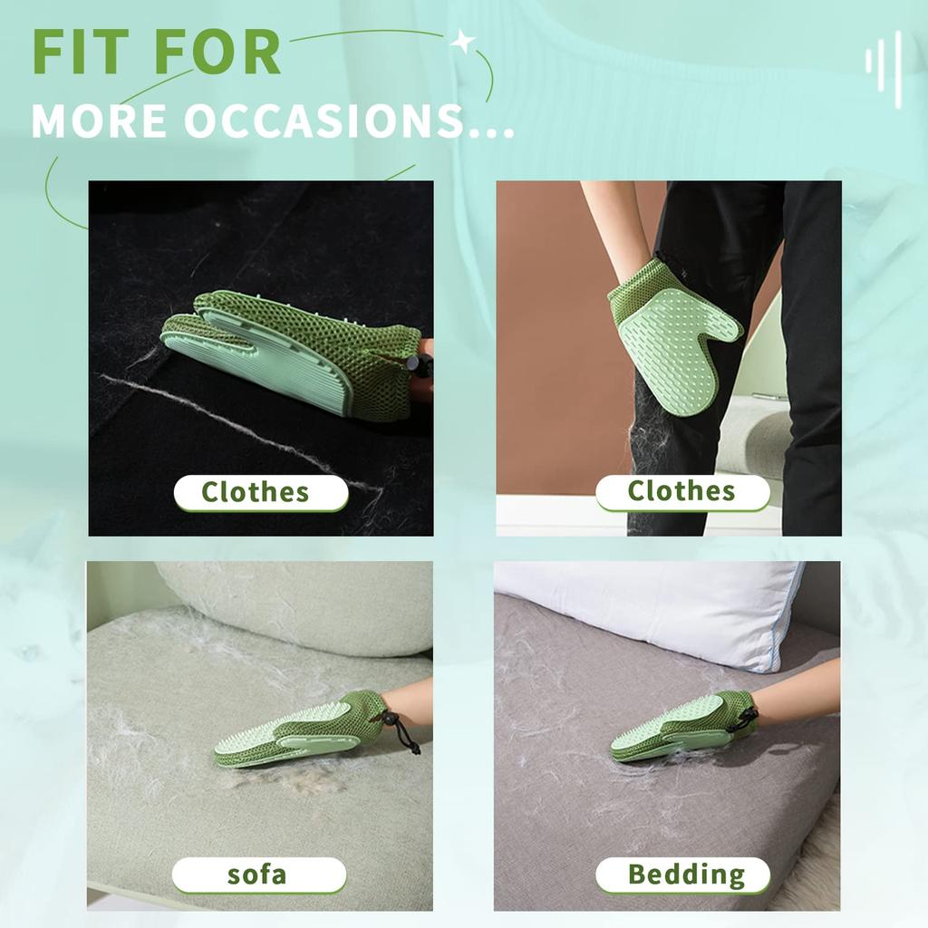 Double Sided Silicone Mitt Brush for Cats by HitMyNeed