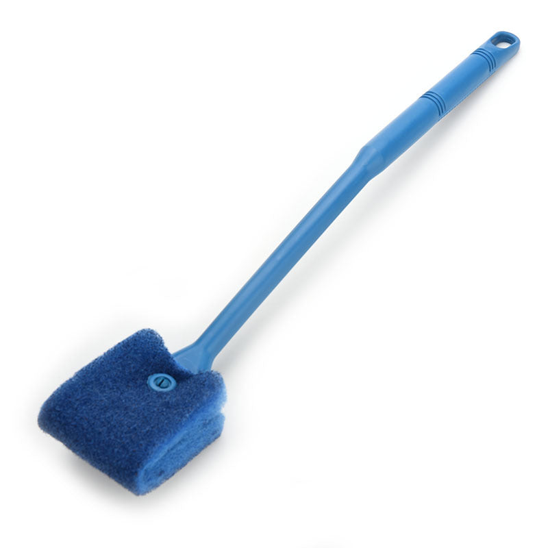 Double-Sided Sponge Aquarium Cleaning Brush blue by HitMyNeed