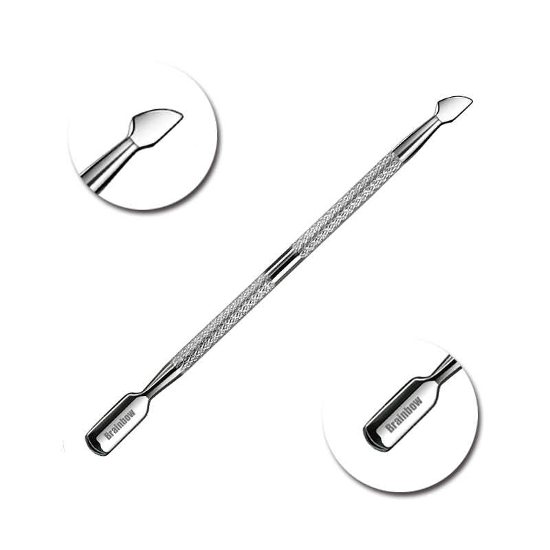 Double Sided Stainless Steel Cuticle Remover Set by HitMyNeed
