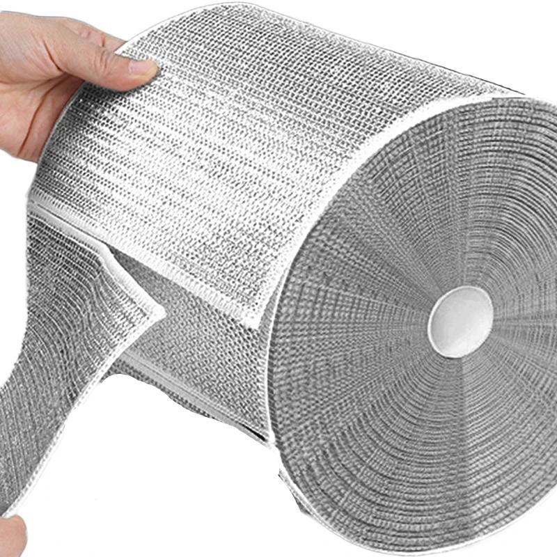 Double-Sided Steel Wire Dishcloth Scrubber Rag by HitMyNeed