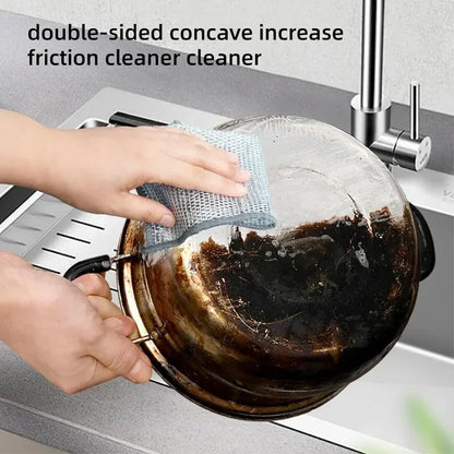 Double-Sided Steel Wire Dishcloth Scrubber Rag by HitMyNeed