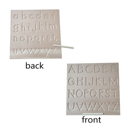 Double Sided Wooden Tracing Board for Kids by HitMyNeed