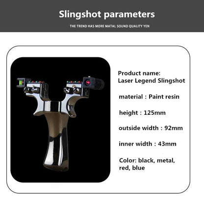Double Spiral Slingshot Set with Targets by HitMyNeed