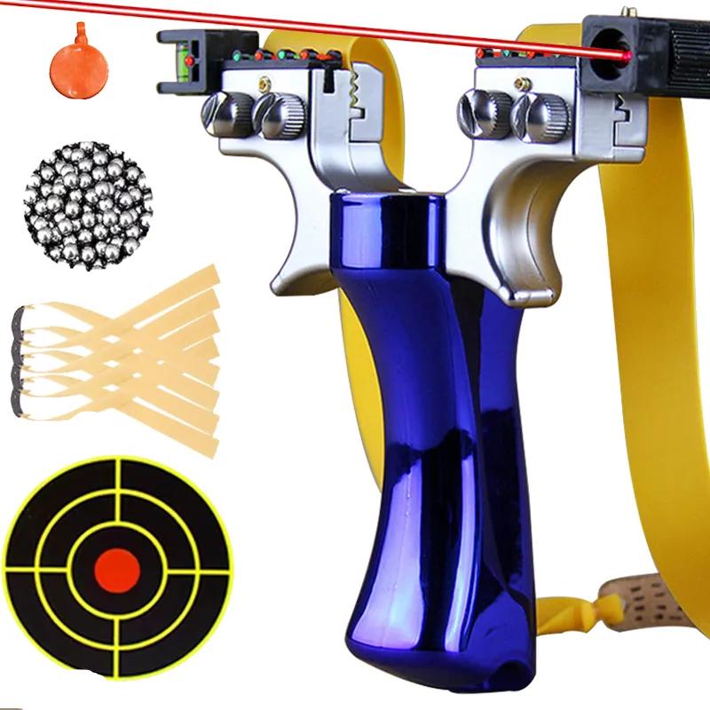 Double Spiral Slingshot Set with Targets by HitMyNeed
