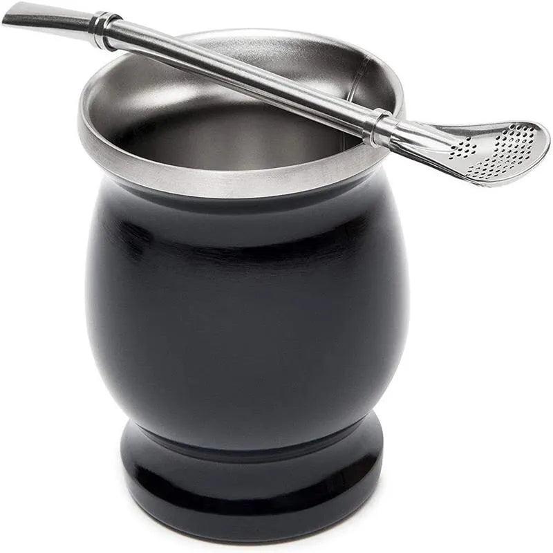 Double Wall Stainless Steel Mate Cup Set by HitMyNeed