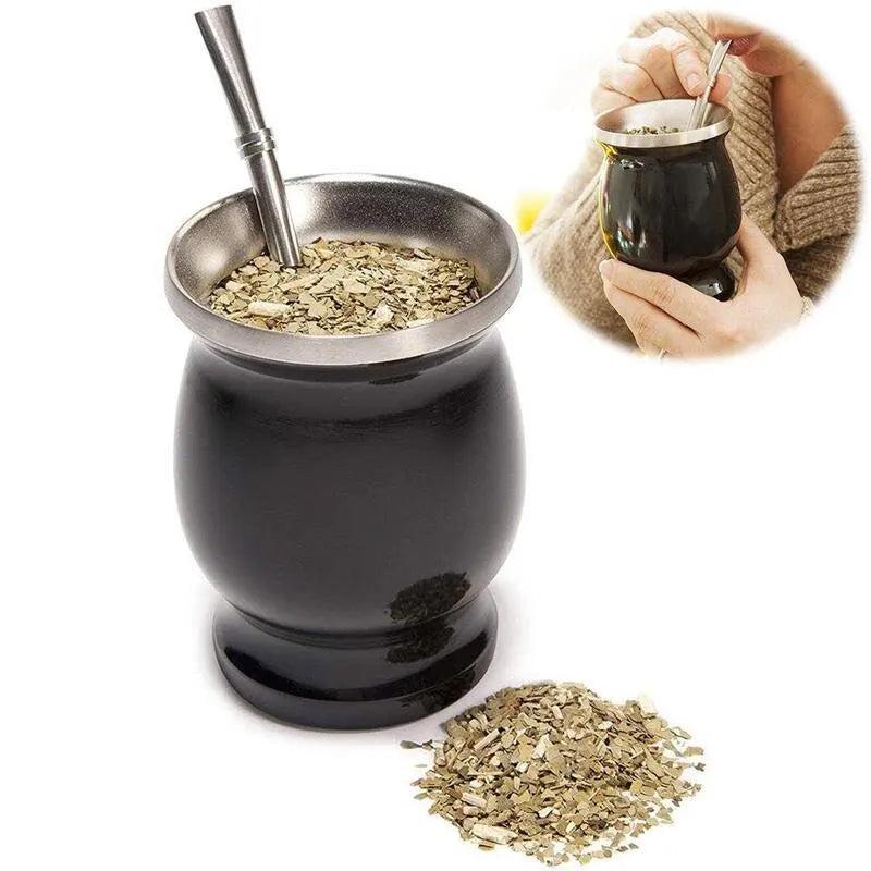 Double Wall Stainless Steel Mate Cup Set by HitMyNeed