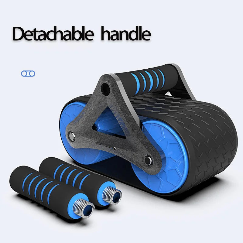 Double Wheel Ab Roller with Automatic Rebound by HitMyNeed