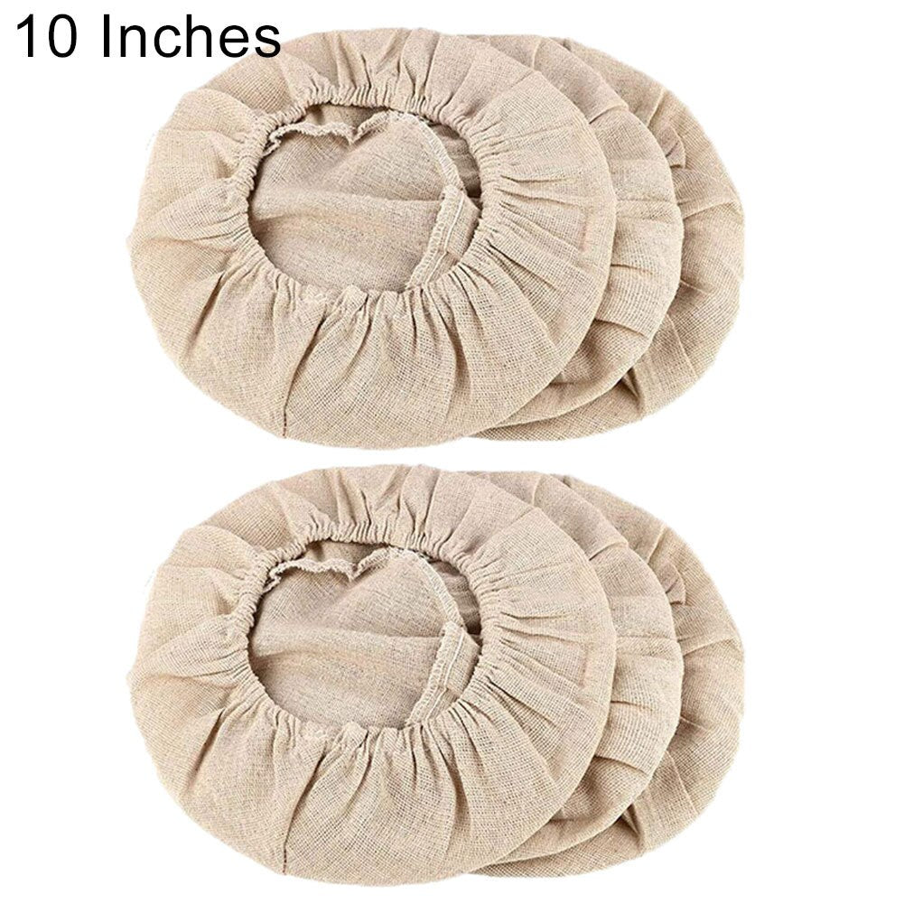 Dough Proofing Bread Basket Covers, 10" (Set of 6) by HitMyNeed