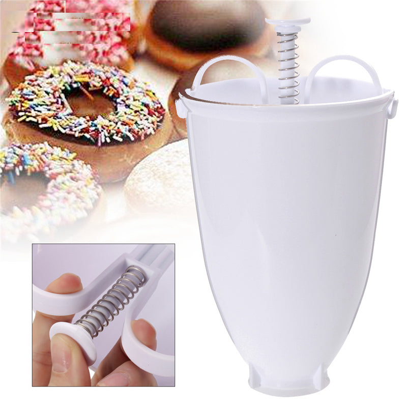 Doughnut Maker Tool with Spring Release Handle by HitMyNeed