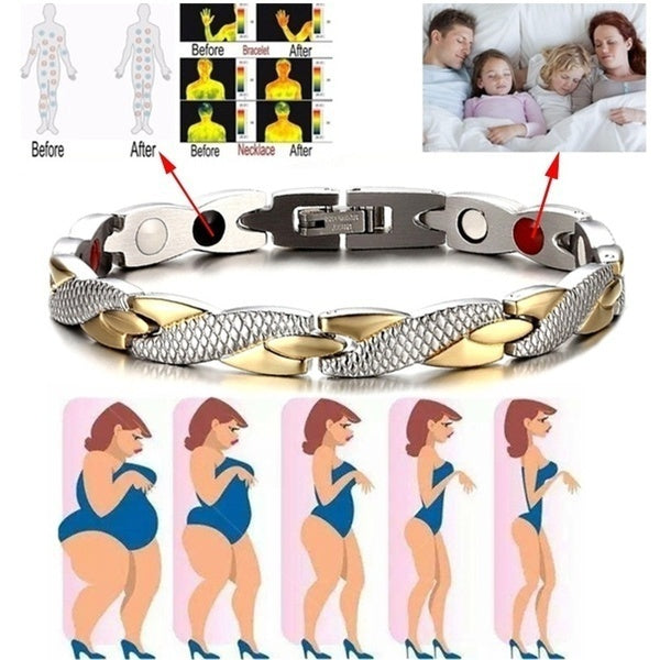 Dragon Pattern 6‑in‑1 Magnetic Therapy Bracelet by HitMyNeed