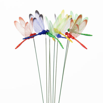 Dragonfly Garden Decor Stakes, 10-Pack by HitMyNeed