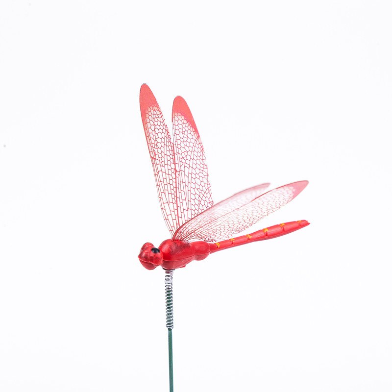 Dragonfly Garden Decor Stakes, 10-Pack by HitMyNeed
