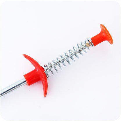 Drain Snake Clog Remover with Spring Grip Claw by HitMyNeed