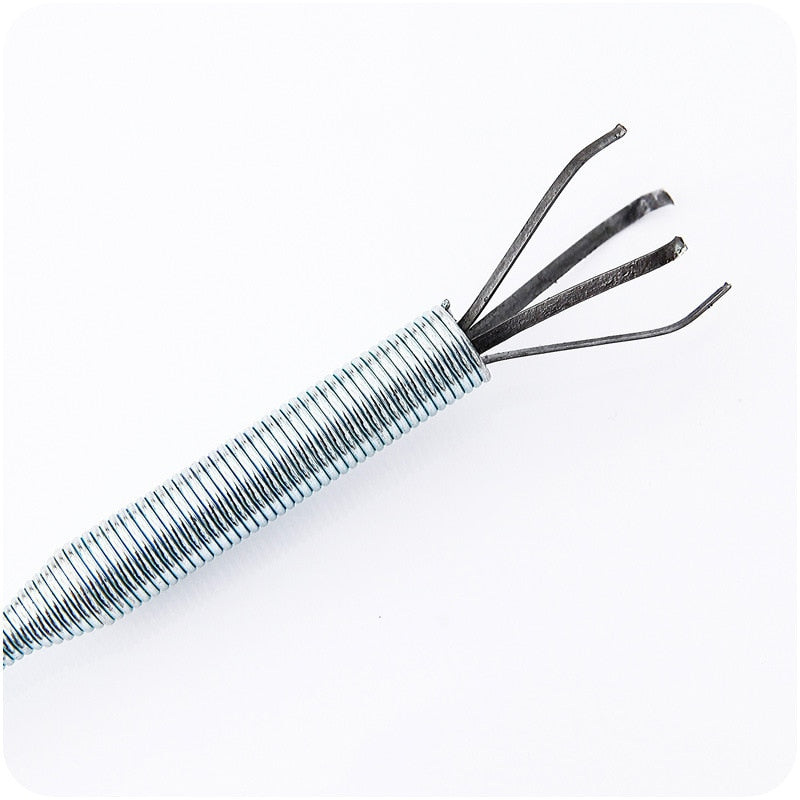 Drain Snake Clog Remover with Spring Grip Claw by HitMyNeed