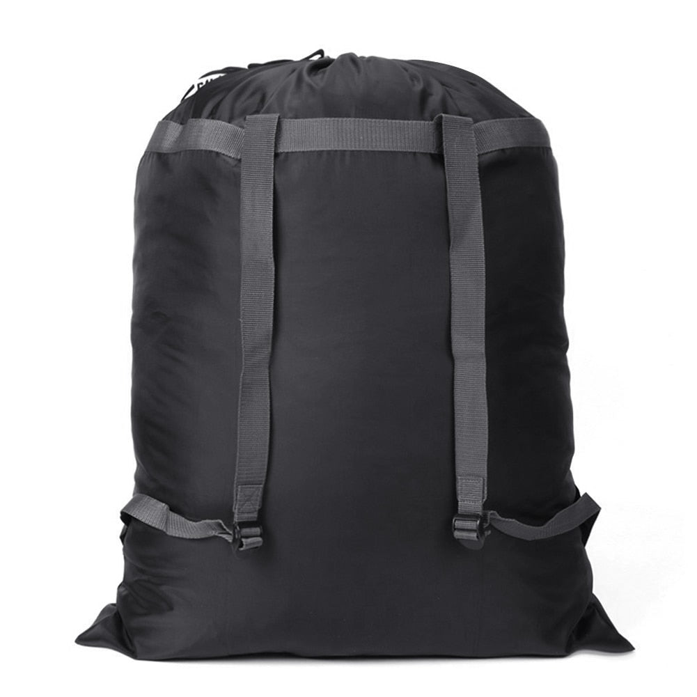 Drawstring Camping Laundry Bag Backpack by HitMyNeed