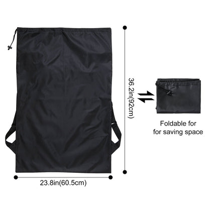 Drawstring Camping Laundry Bag Backpack by HitMyNeed
