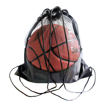 Drawstring Mesh Basketball and Sports Ball Bag by HitMyNeed