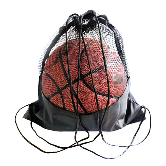Drawstring Mesh Basketball and Sports Ball Bag by HitMyNeed