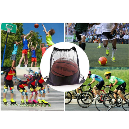 Drawstring Mesh Basketball and Sports Ball Bag by HitMyNeed