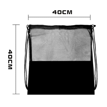 Drawstring Mesh Basketball and Sports Ball Bag by HitMyNeed