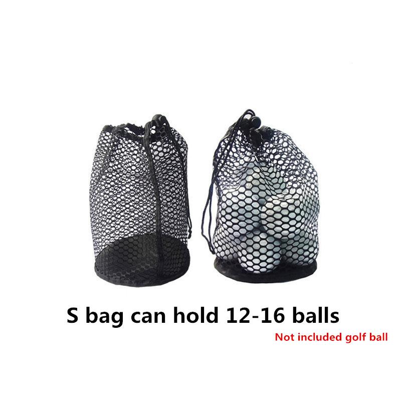 Drawstring Mesh Golf Ball Bag by HitMyNeed
