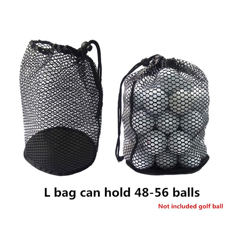 Drawstring Mesh Golf Ball Bag by HitMyNeed