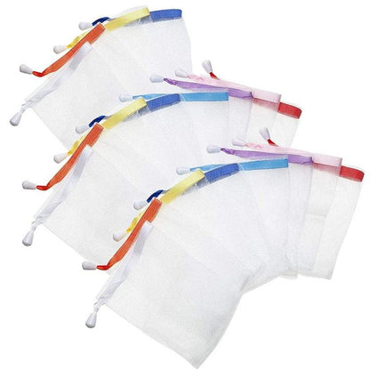 Drawstring Mesh Soap Saver Bags (10 Pack) by HitMyNeed
