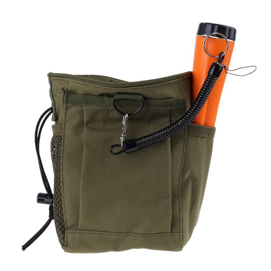Drawstring Outdoor Metal Detecting Pouch by HitMyNeed