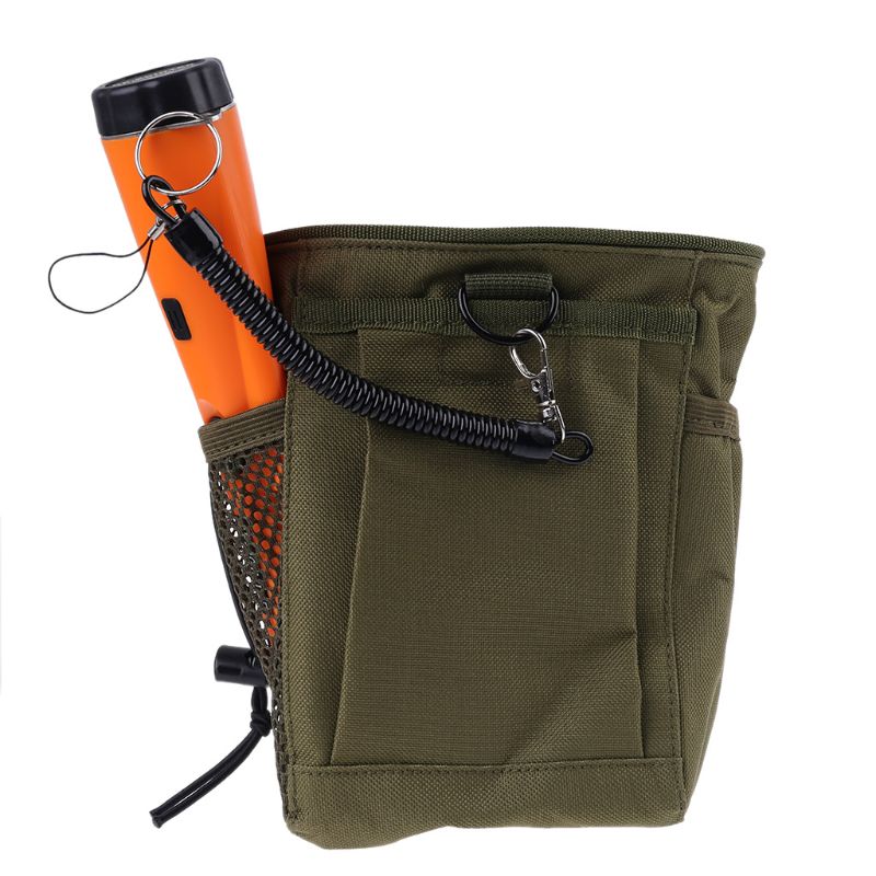 Drawstring Outdoor Metal Detecting Pouch by HitMyNeed