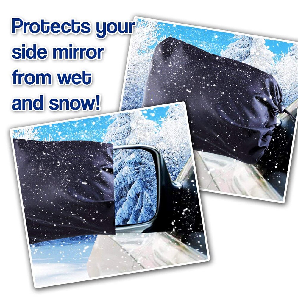 Drawstring Universal Side Mirror Covers (Pair) by HitMyNeed