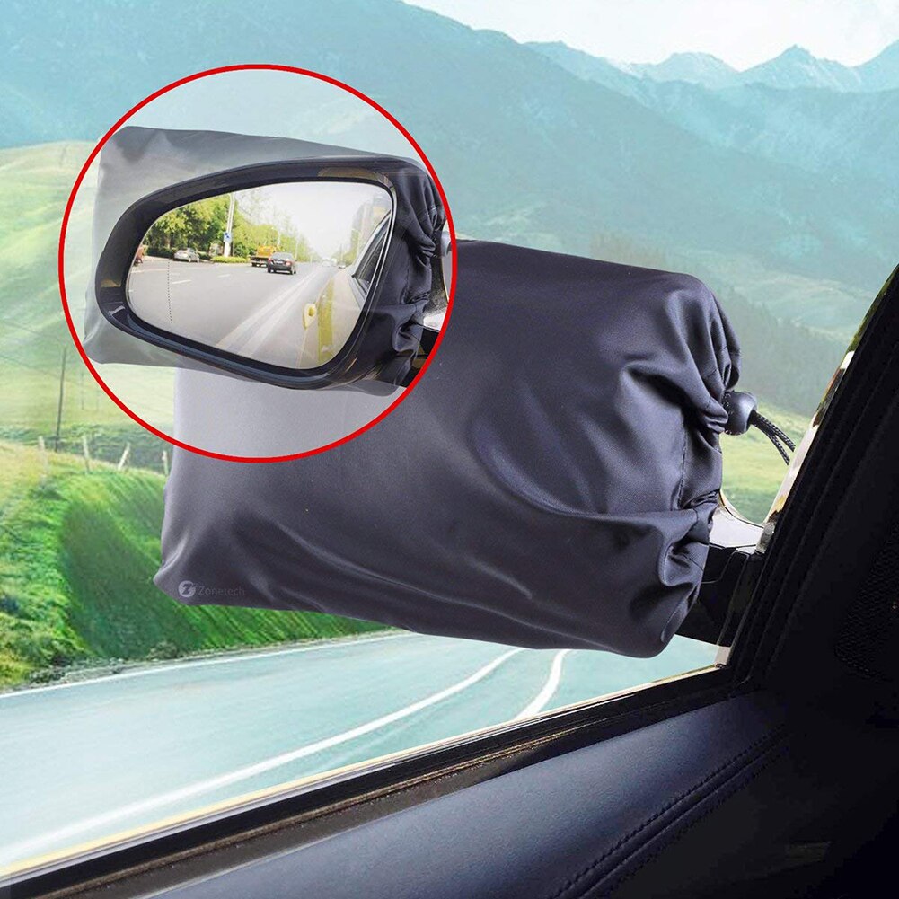 Drawstring Universal Side Mirror Covers (Pair) by HitMyNeed