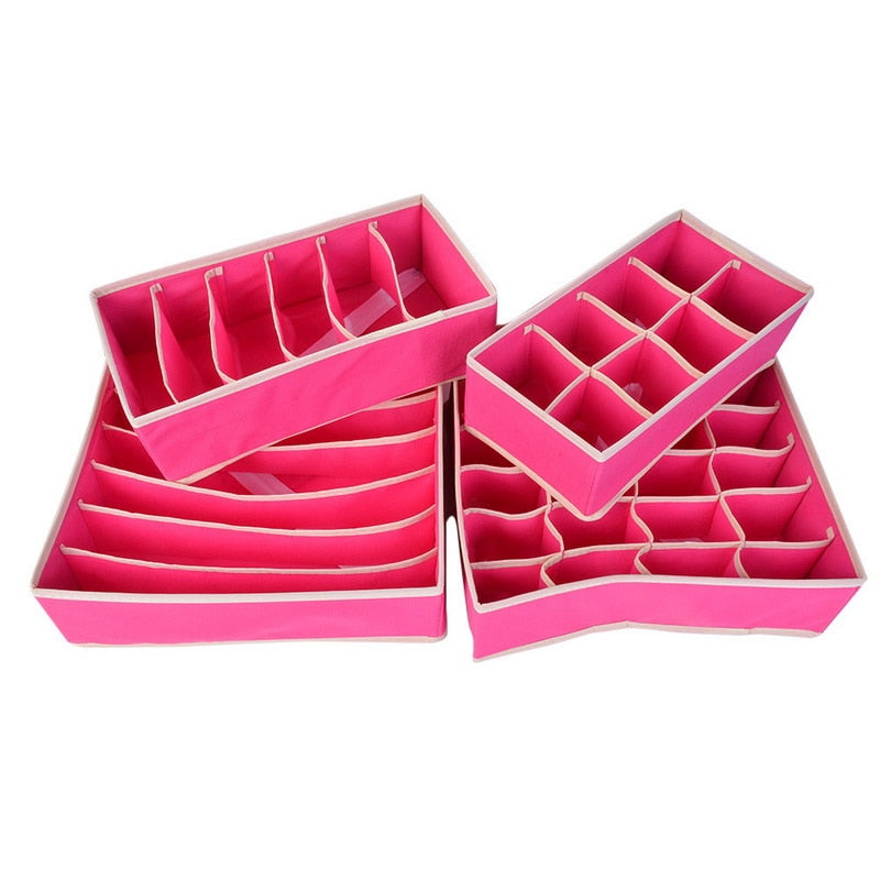 Dresser Drawer Organizer Set with Space Dividers by HitMyNeed