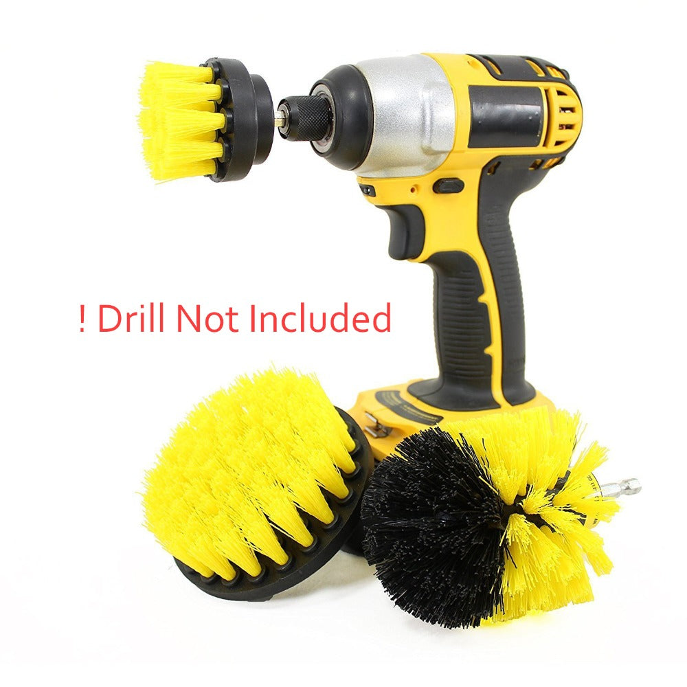 Drill Brush Scrubber Cleaning Kit - Set of 3 by HitMyNeed