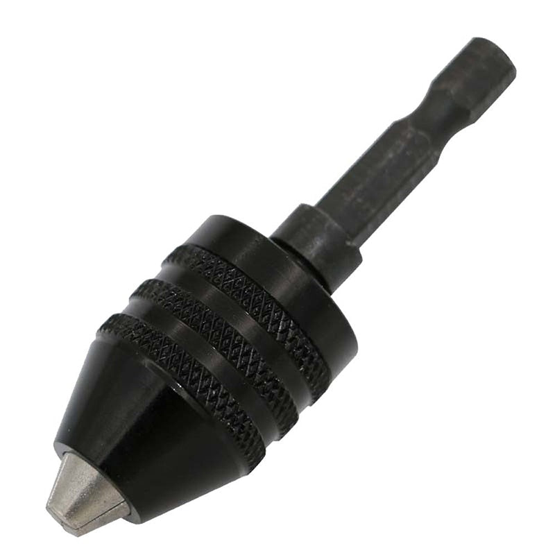 Drill Chuck Converter 1/4" Hex Shank 0.3-6.5 mm by HitMyNeed
