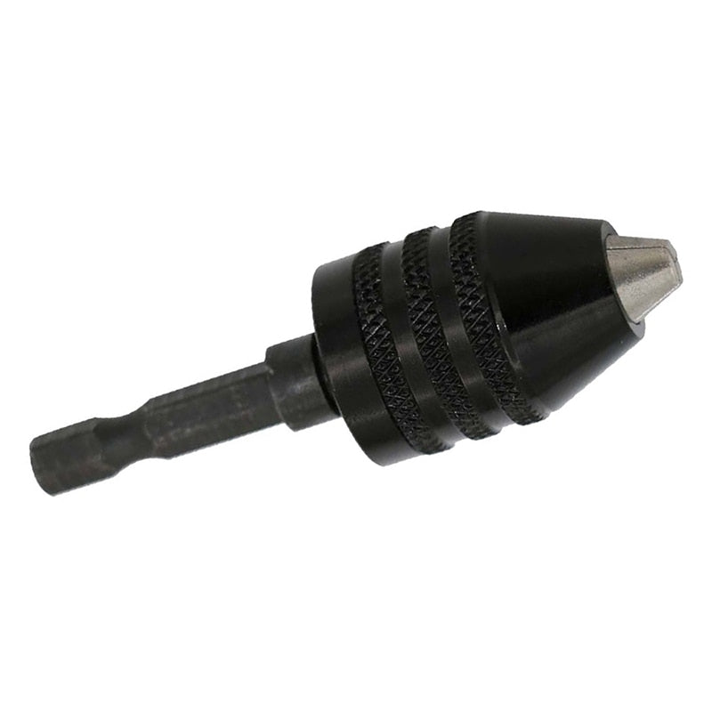 Drill Chuck Converter 1/4" Hex Shank 0.3-6.5 mm by HitMyNeed