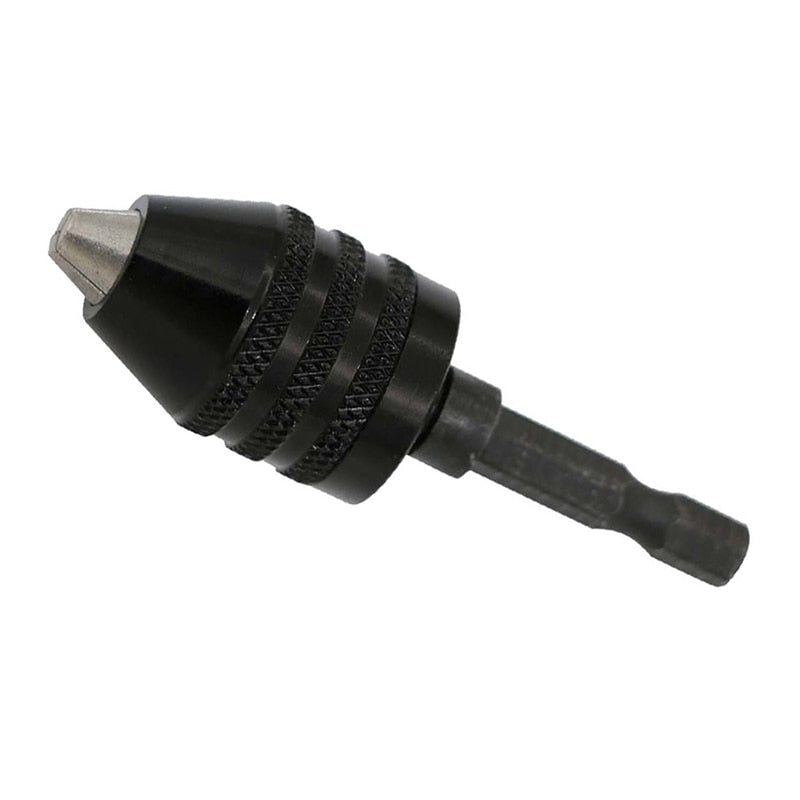 Drill Chuck Converter 1/4" Hex Shank 0.3-6.5 mm by HitMyNeed