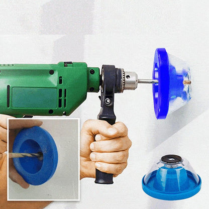 Drill Dust Cover Attachment for Clean Drilling by HitMyNeed