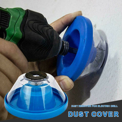 Drill Dust Cover Attachment for Clean Drilling by HitMyNeed