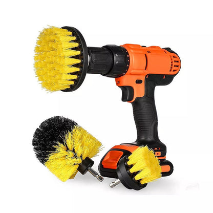 Drill Scrub Brush Set for Tile & Bathroom Cleaning by HitMyNeed