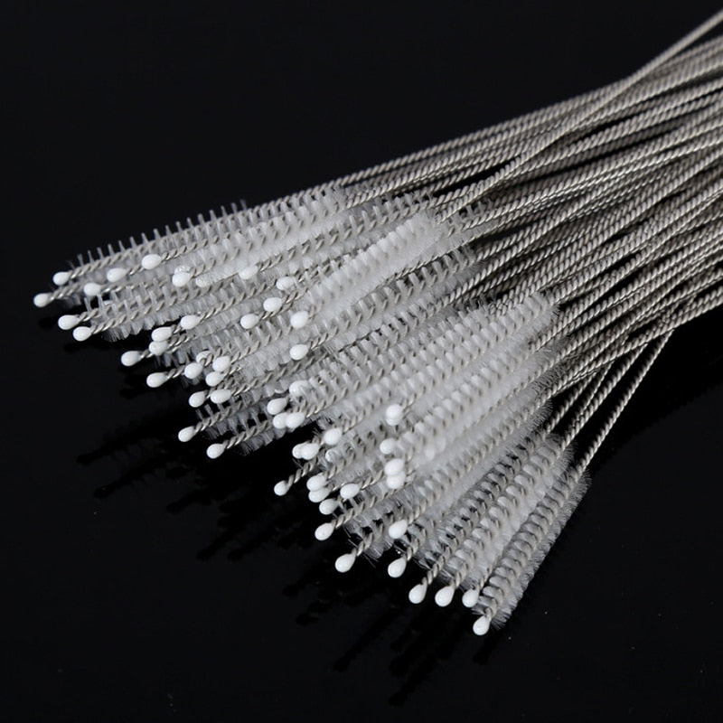 Drinking Straw Cleaning Brushes Set (10 Pack) by HitMyNeed