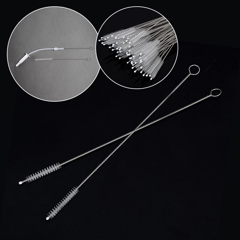 Drinking Straw Cleaning Brushes Set (10 Pack) by HitMyNeed
