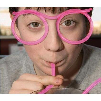 Drinking Straw Glasses Novelty Reusable Straw by HitMyNeed
