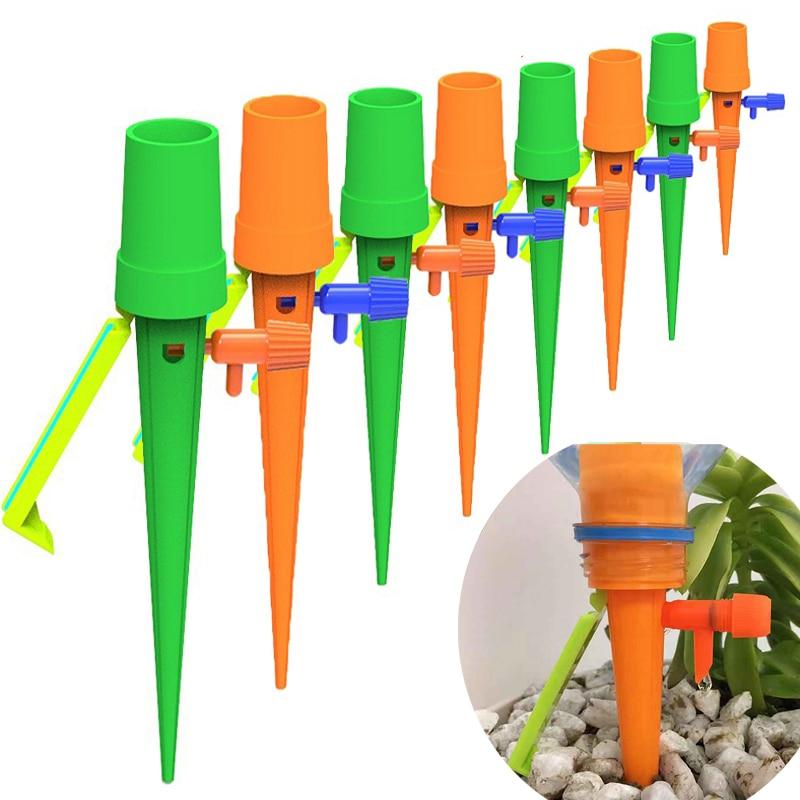 Drip Irrigation Plant Watering Funnels, 6 Pack by HitMyNeed