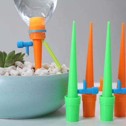 Drip Irrigation Plant Watering Funnels, 6 Pack by HitMyNeed