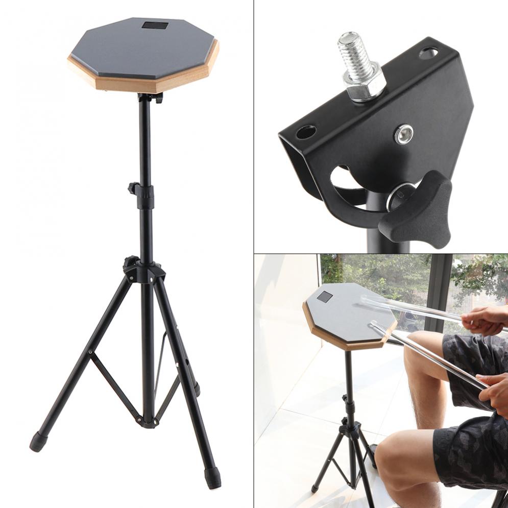Drum Practice Pad with Adjustable Stand, 8 Inch by HitMyNeed