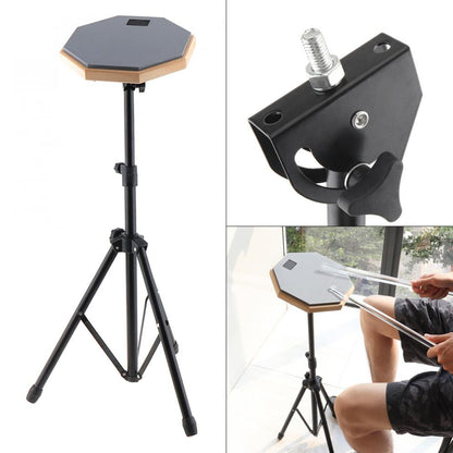 Drum Practice Pad with Adjustable Stand, 8 Inch by HitMyNeed
