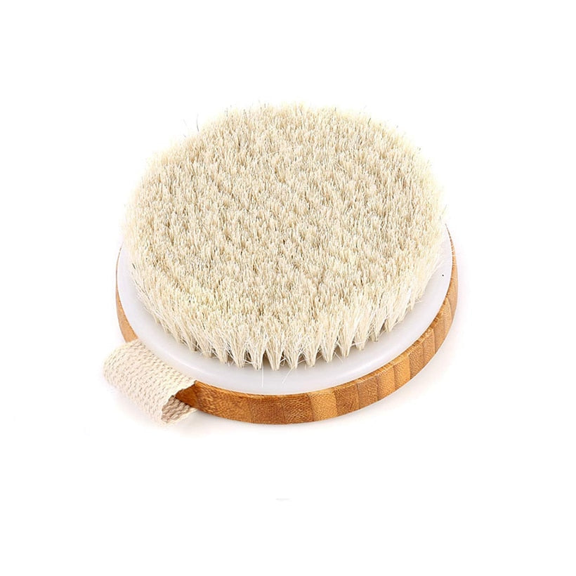 Dry Skin Exfoliating Body Brush with Strap by HitMyNeed