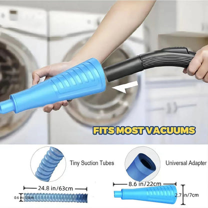 Dryer Vent Cleaner Kit with Vacuum Attachment by HitMyNeed