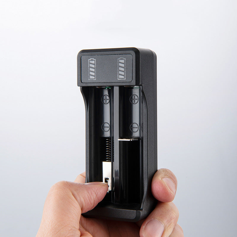 Dual 18650 Lithium Battery Charger 4.2V by HitMyNeed