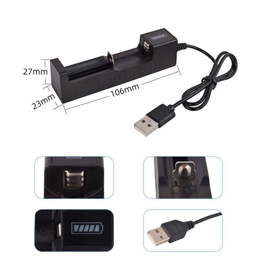 Dual 18650 Lithium Battery Charger 4.2V by HitMyNeed